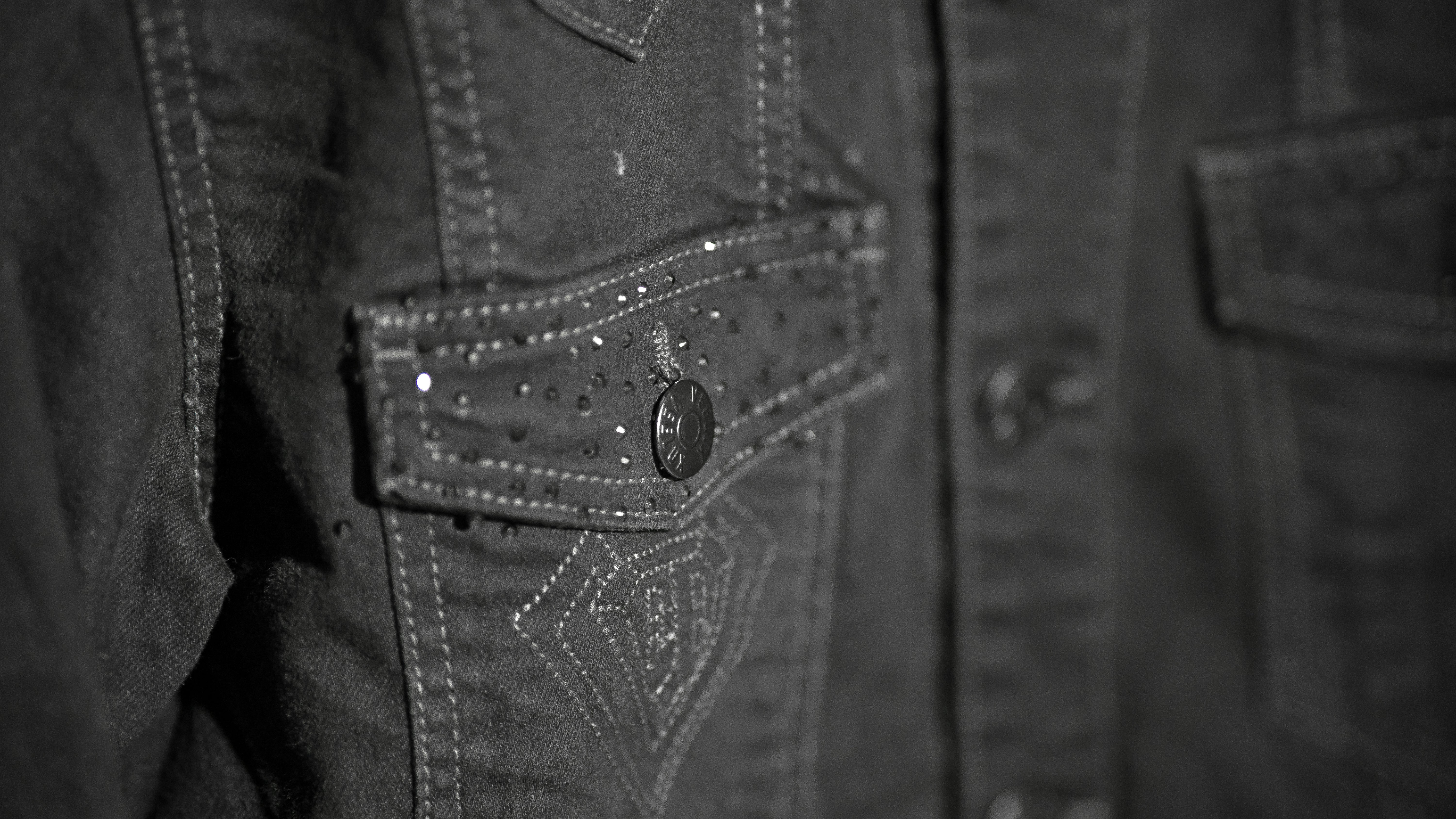 Rhinestone Jean Jacket