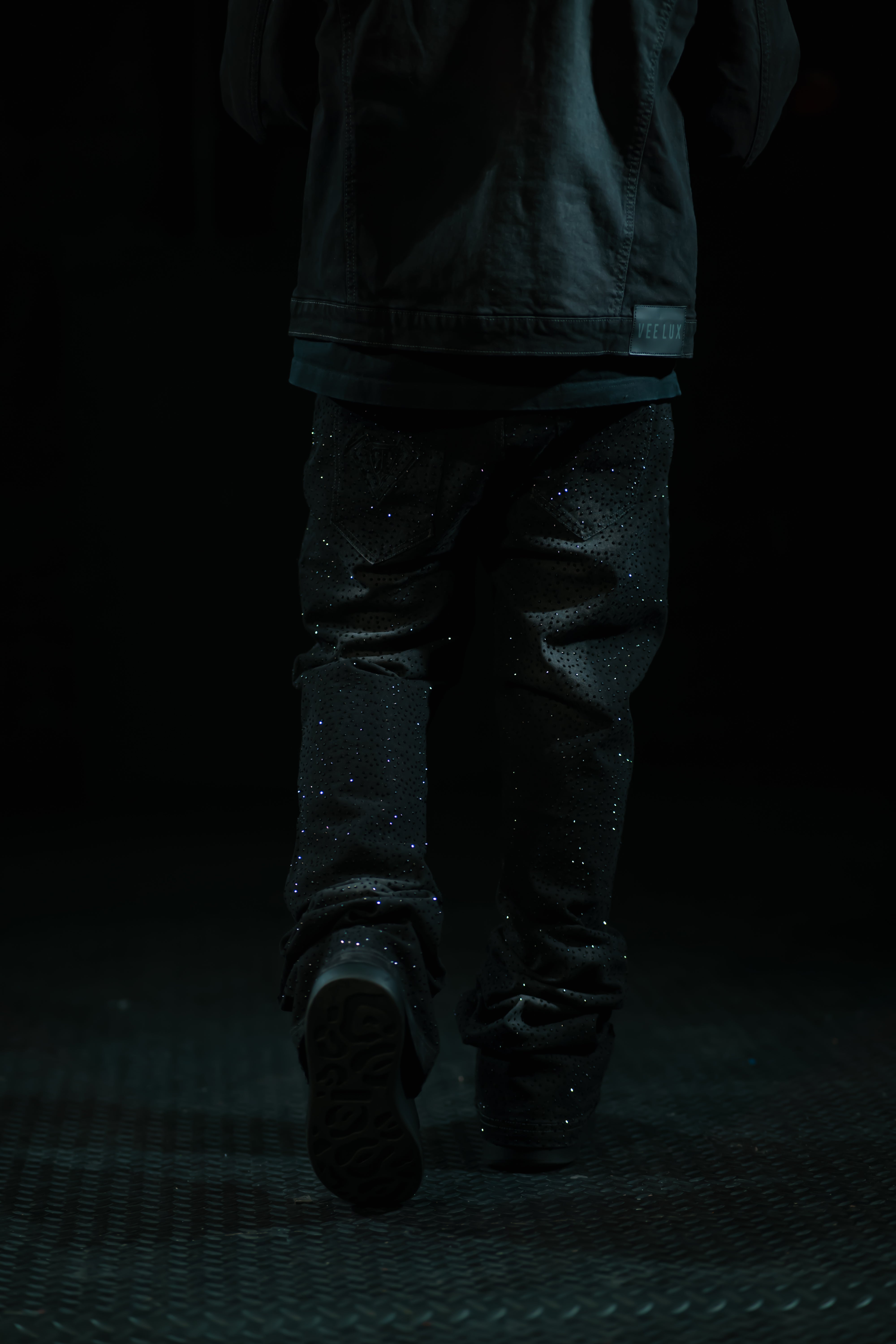 Rhinestone Star Power Jean