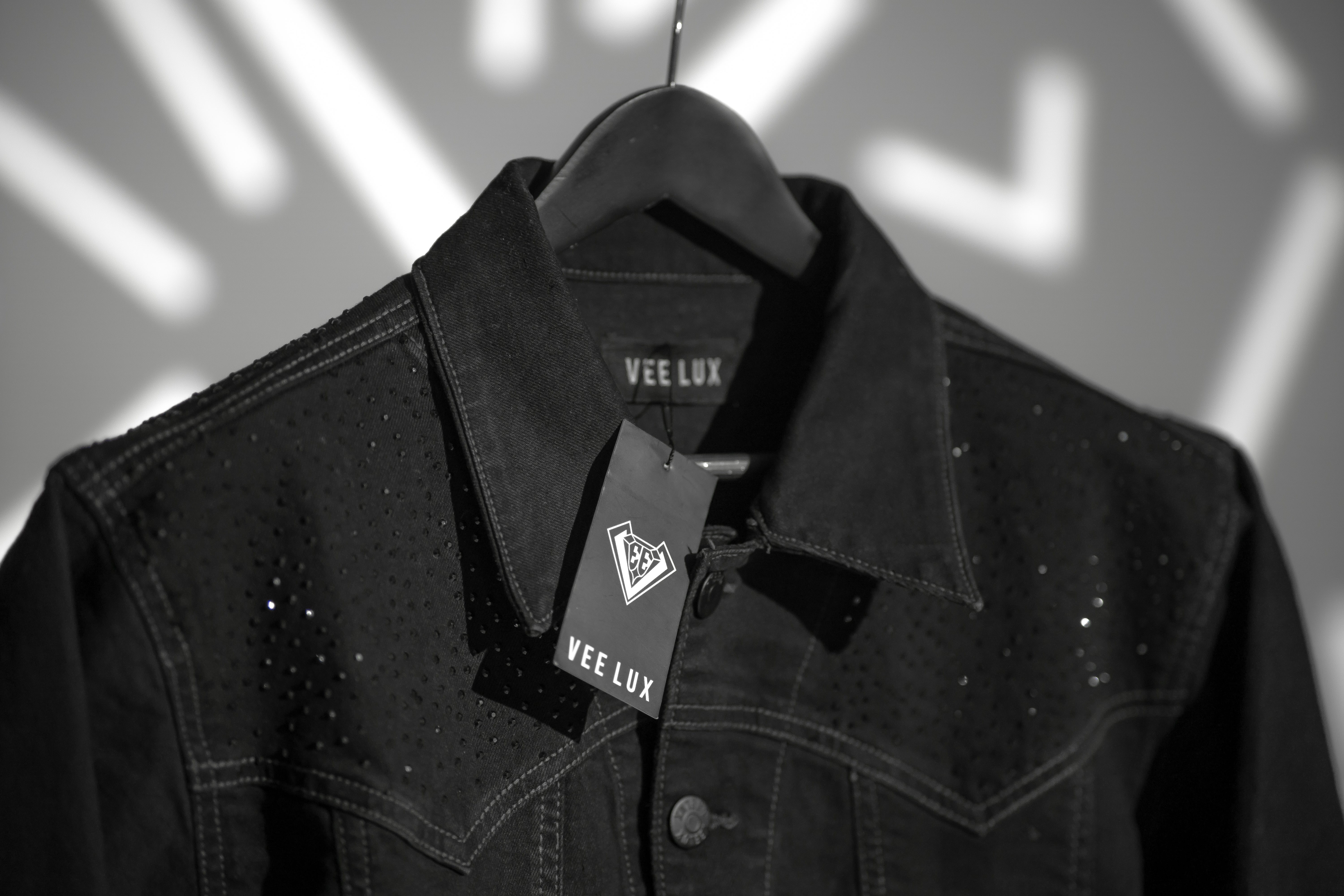 Rhinestone Jean Jacket