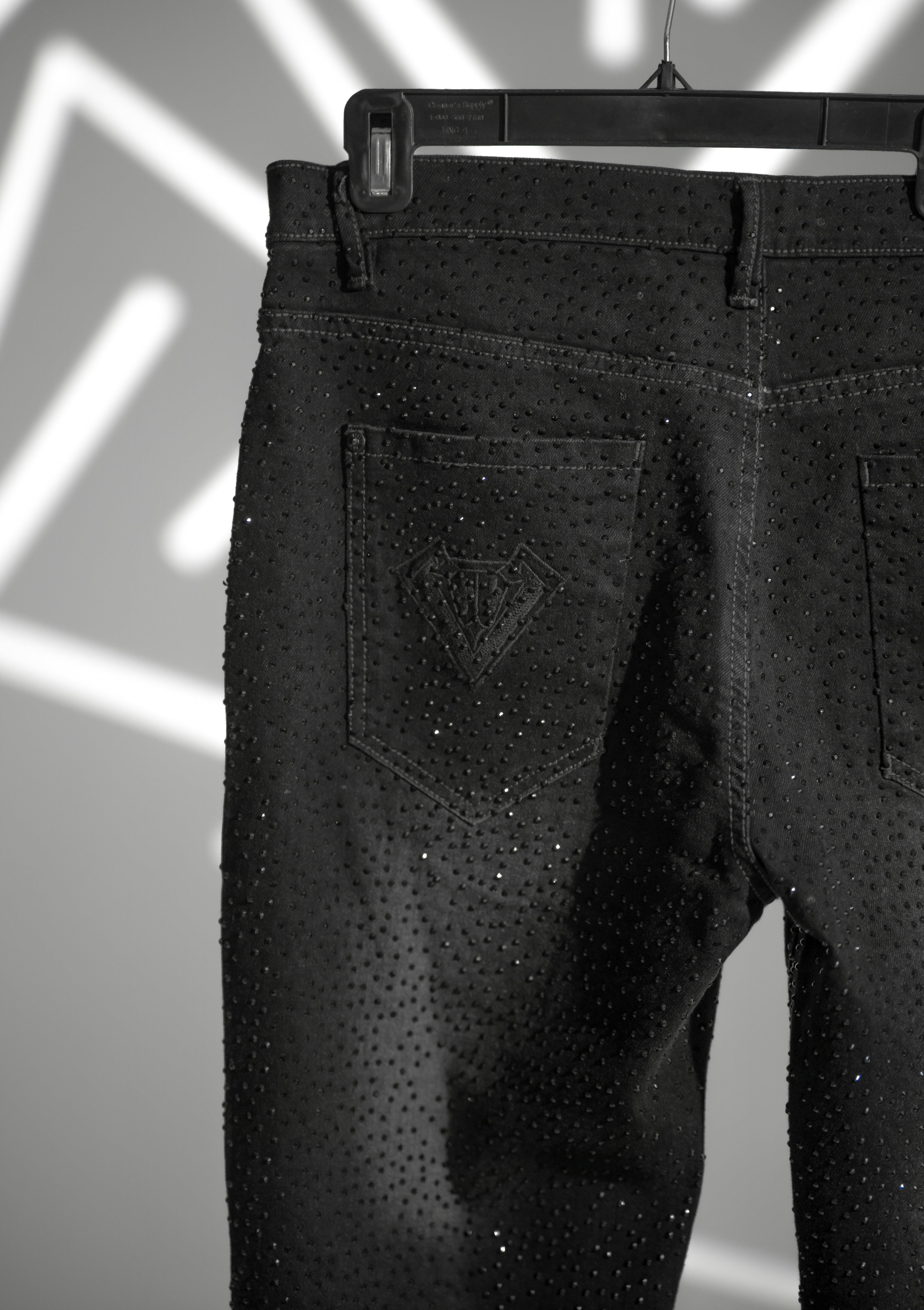 Rhinestone Star Power Jean